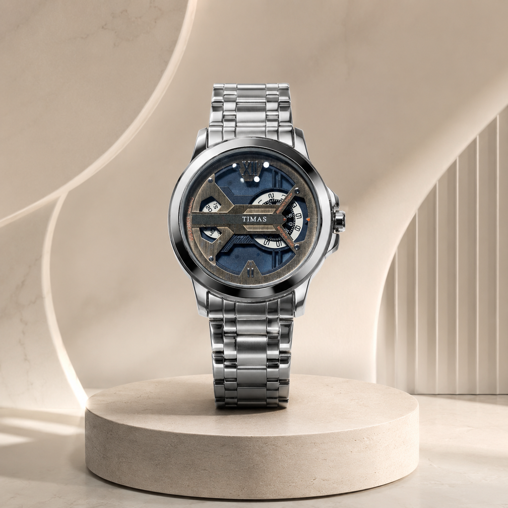 Apex Fusion Skeleton Quartz Watch Men
