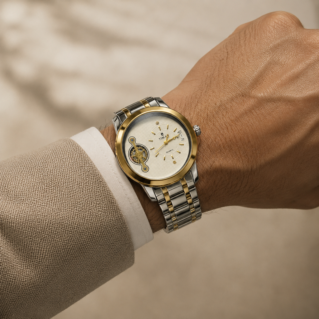 Crown Heritage Analog Watch Men
