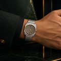 Classic Metal Strap Wrist Watch Men