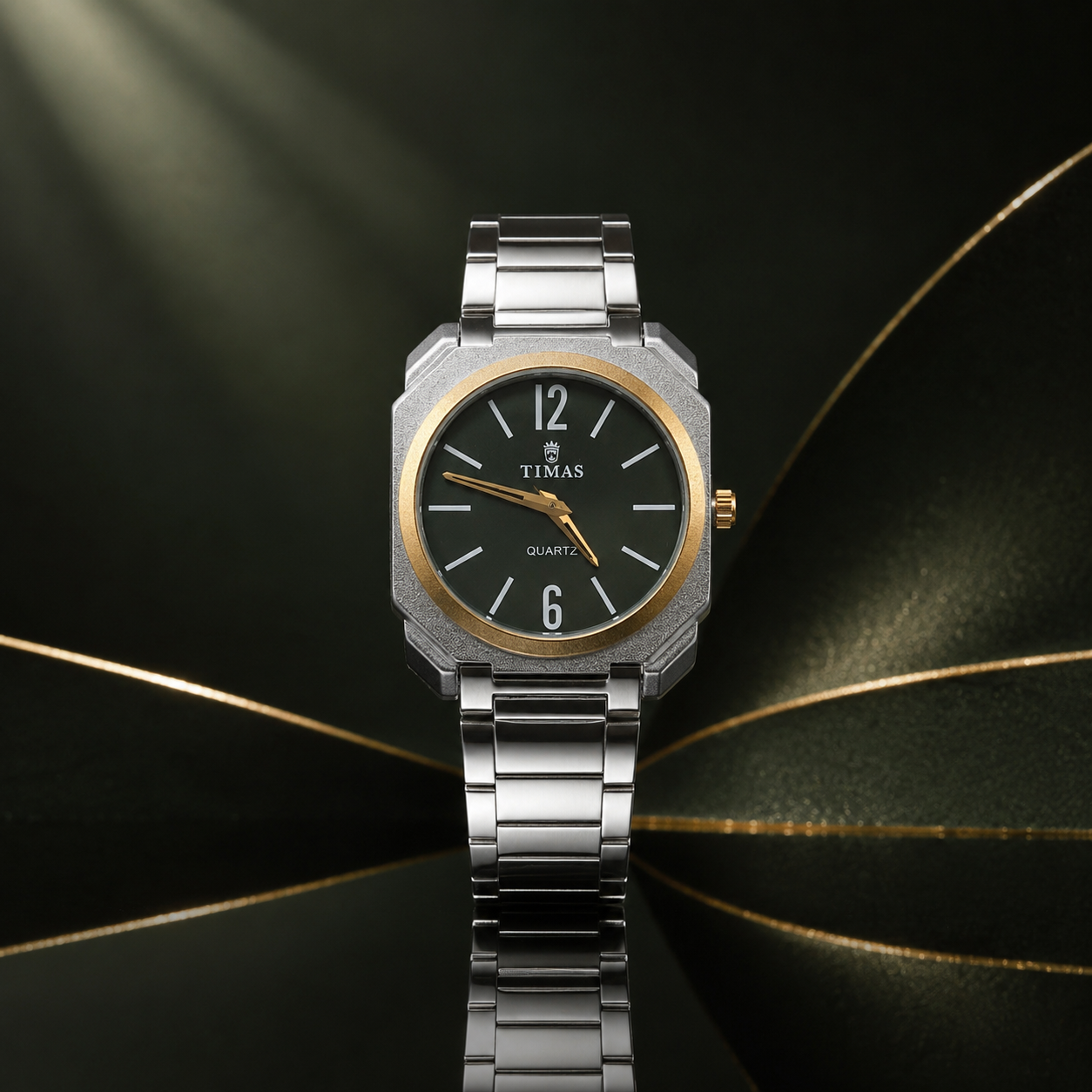 Classic Metal Strap Wrist Watch Men