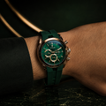 Luxury Chronograph Silicone Strap Watch for Men