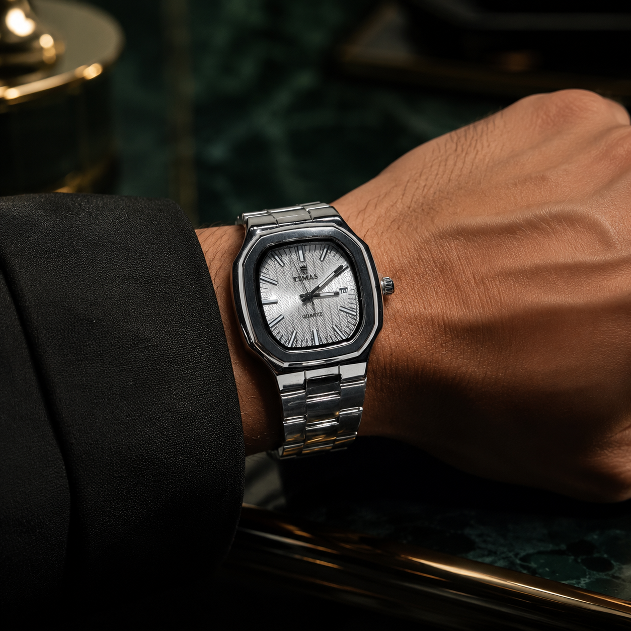 Premium Stainless Steel Analog Watch for Men